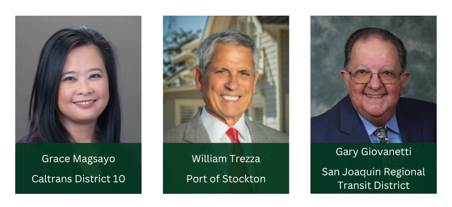 Images of SJCOG Ex Officio Board Members