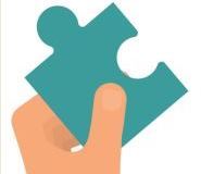 hand holding a puzzle piece