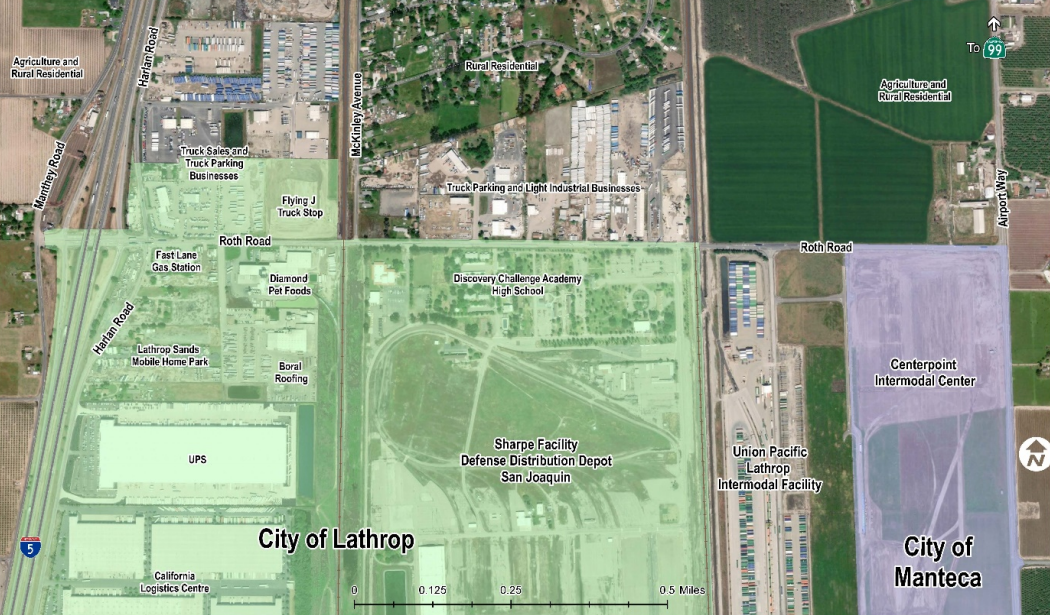 image of Roth Road study area