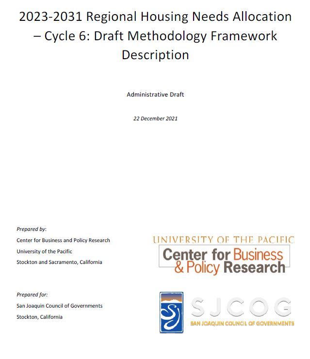 DRAFT RHNA METHODOLOGY