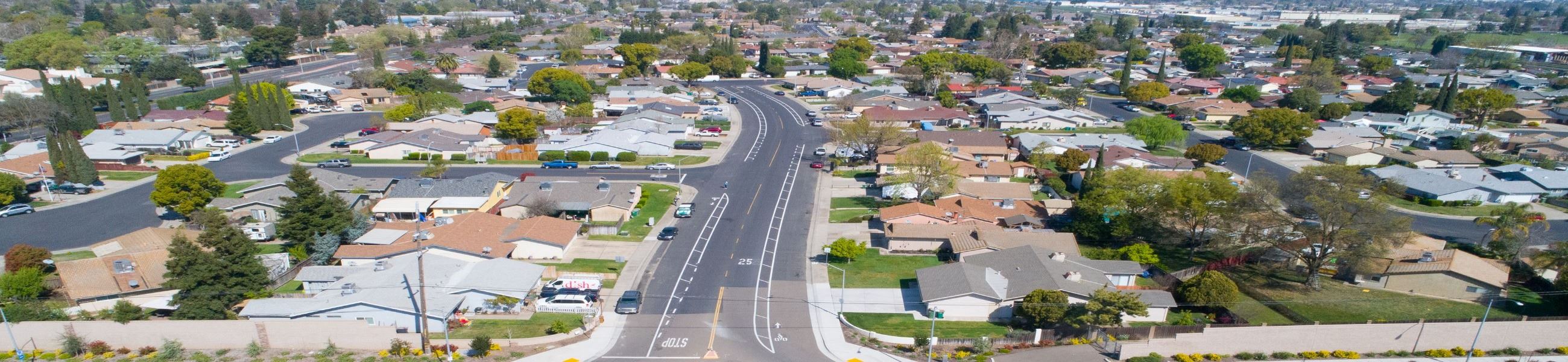 image of a housing development in San Joaquin County