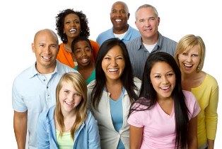 Picture of a group of multi-cultural / multi-ethnic people