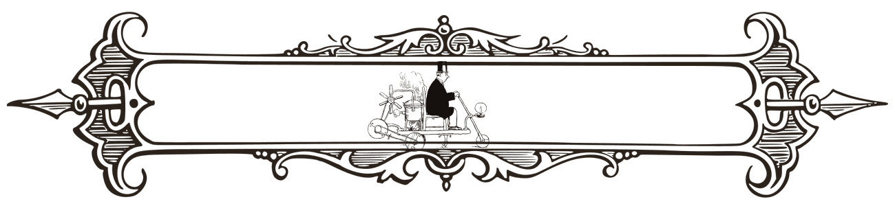 Center Banner steam bike