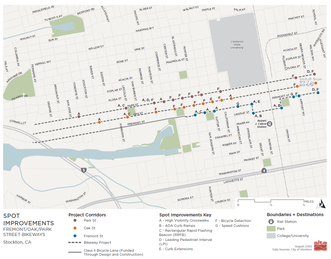 Downtown Stockton East West