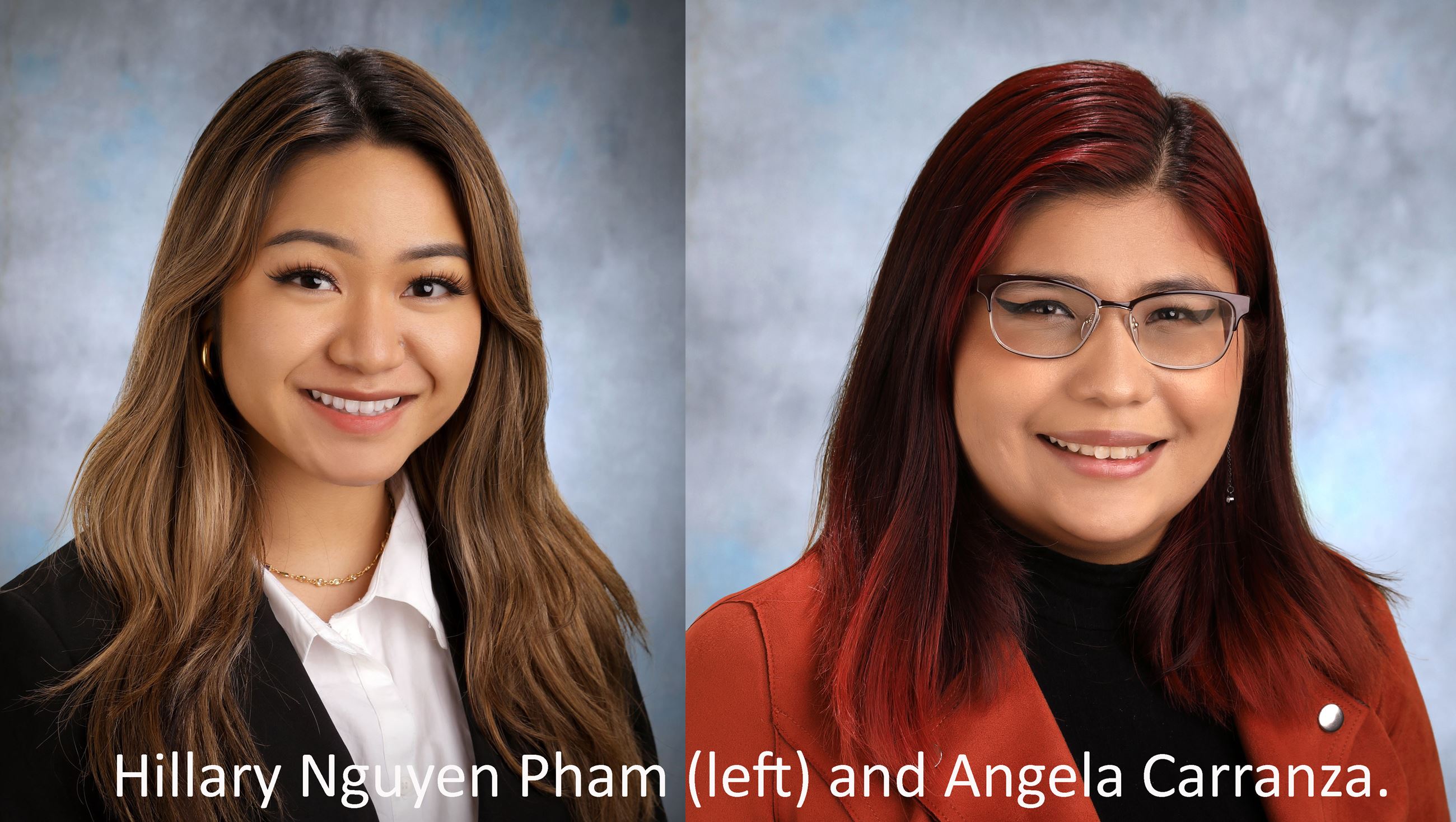 Hillary Nguyen Pham (left) and Angela Carranza.