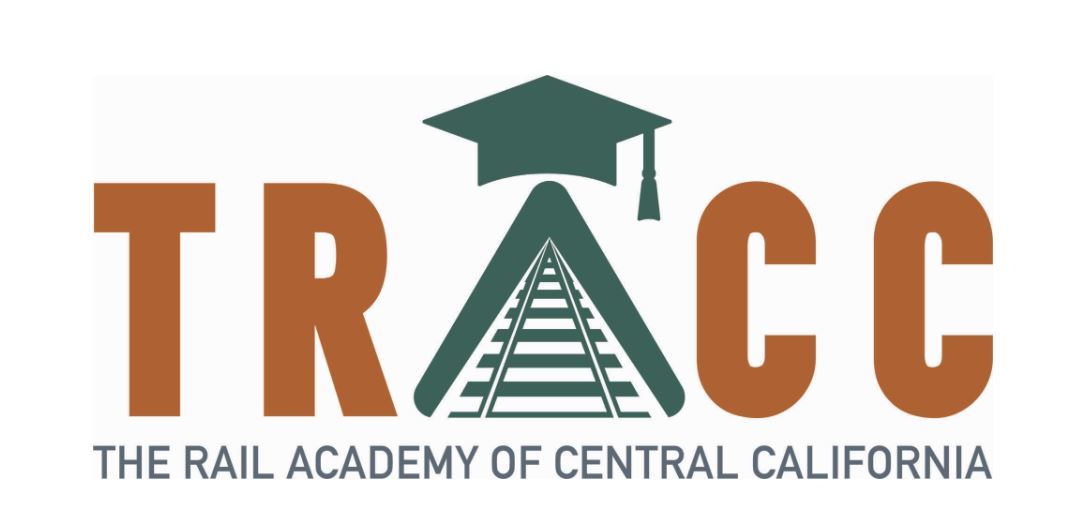 The Rairroad Academy of Central California logo.