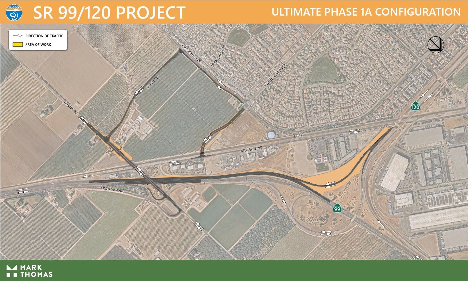 Map of final configuration